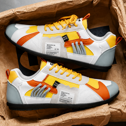 Zapatillas retro de colores