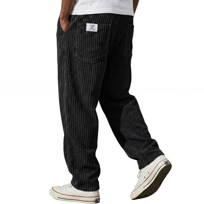 Adriano - Pantalones de Terciopelo Acanalado