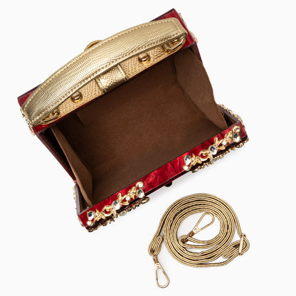 Rebel - bolso de lujo de acrílico cristalino