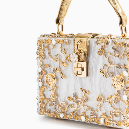 Rebel - bolso de lujo de acrílico cristalino
