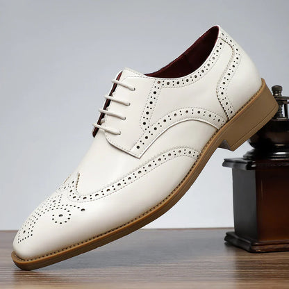 Harry – Zapatos brogue vintage con puntera de ala