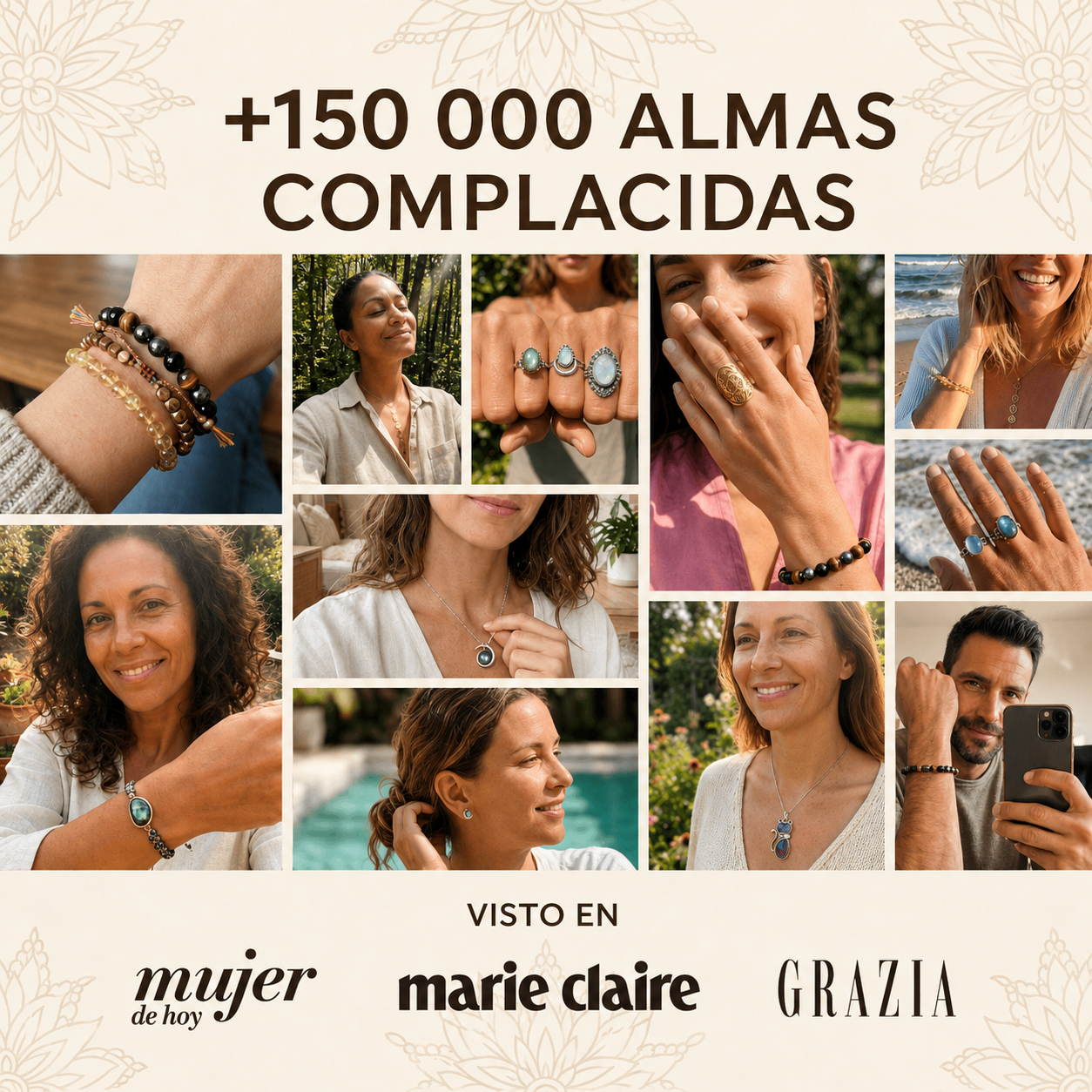 Triple Protección™ | Pulsera de Ojo de Tigre, Ojo de Toro y Ojo de Halcón