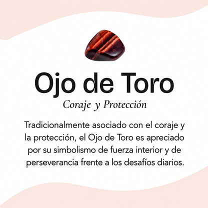 Triple Protección™ | Pulsera de Ojo de Tigre, Ojo de Toro y Ojo de Halcón