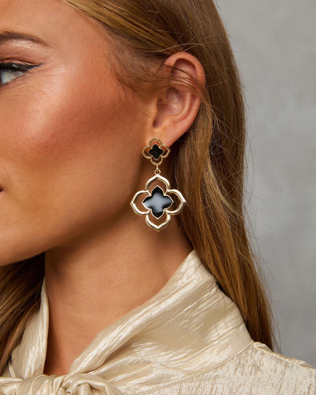 Pendientes colgantes Delina Clover