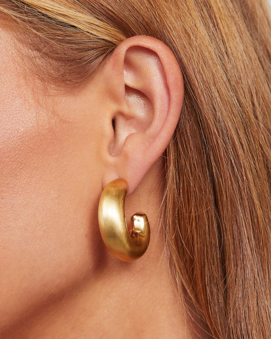 Pendientes de aro grueso Ridley