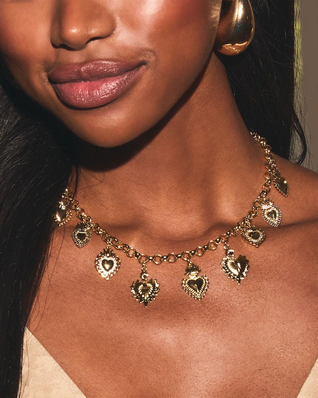 Collar con dije "Te quiero también"
