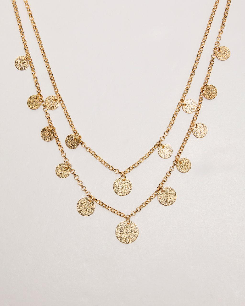 Collar en capas brillante gitano