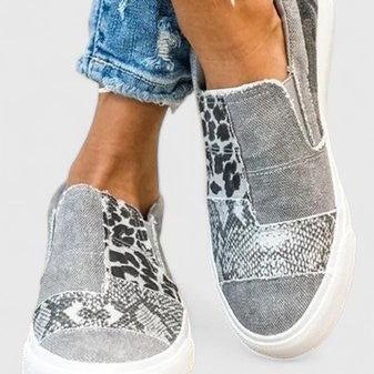 Rocío | Mocasín con estampado patchwork