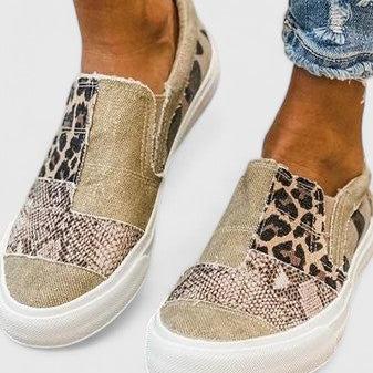Rocío | Mocasín con estampado patchwork