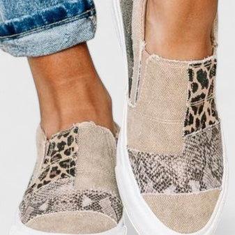 Rocío | Mocasín con estampado patchwork