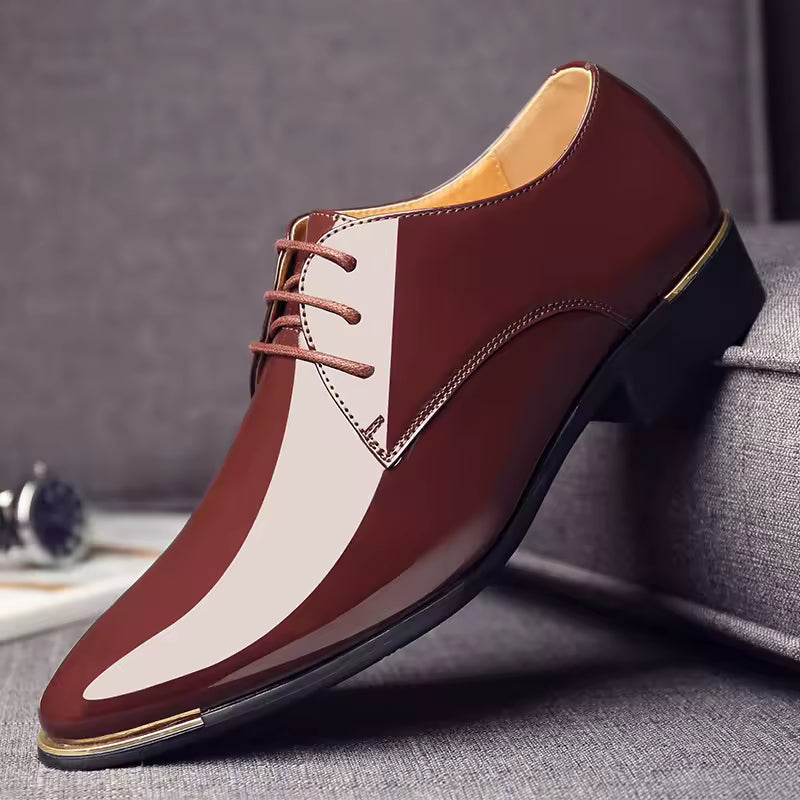 Valentino – Zapatos de Vestir Espejados