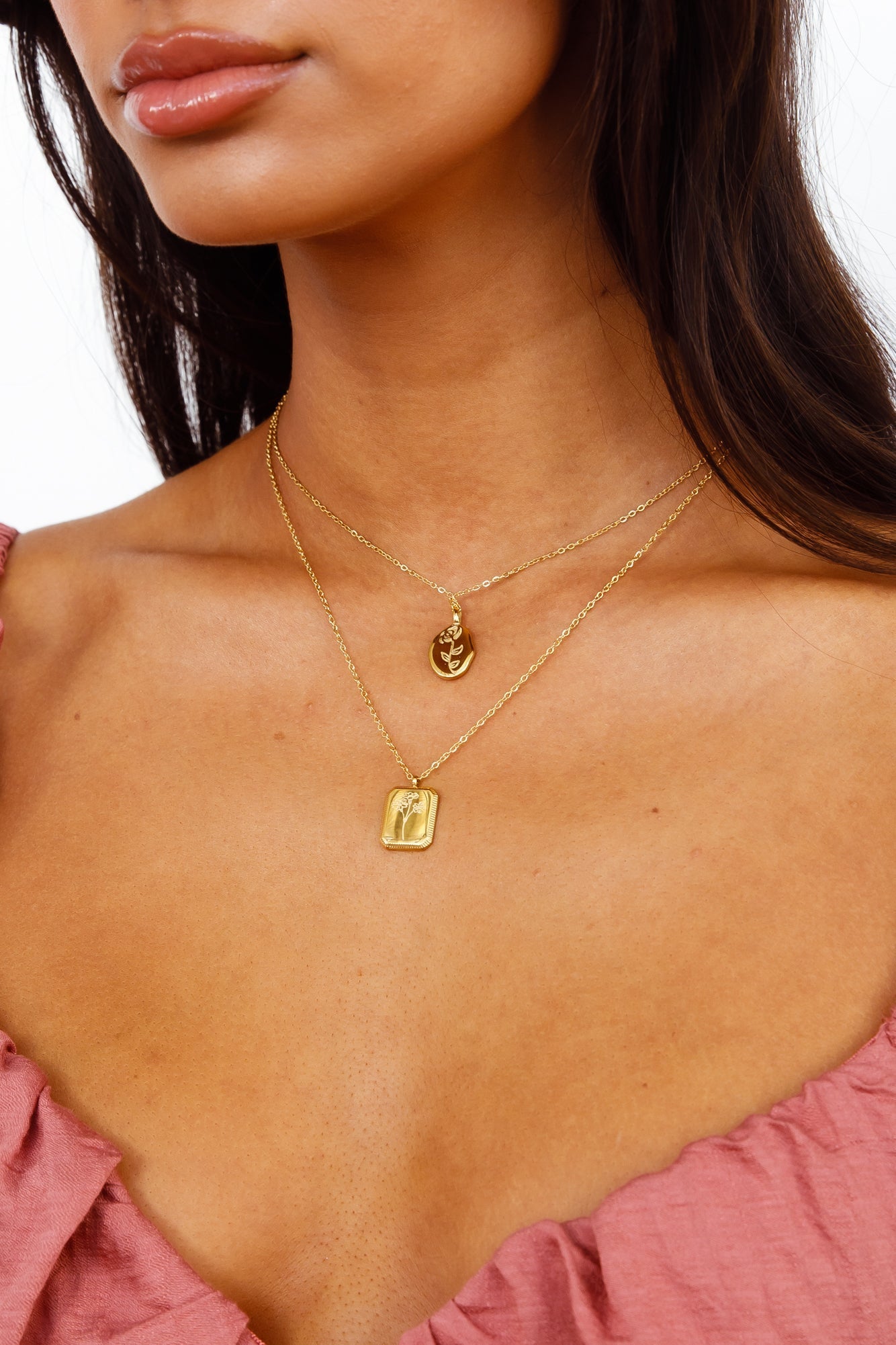 Collar Lindo Espinas Chapado En Oro 18K