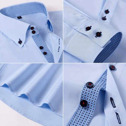 Jesus™ Camisa de botones moderna — Estilo diario elegante y versátil