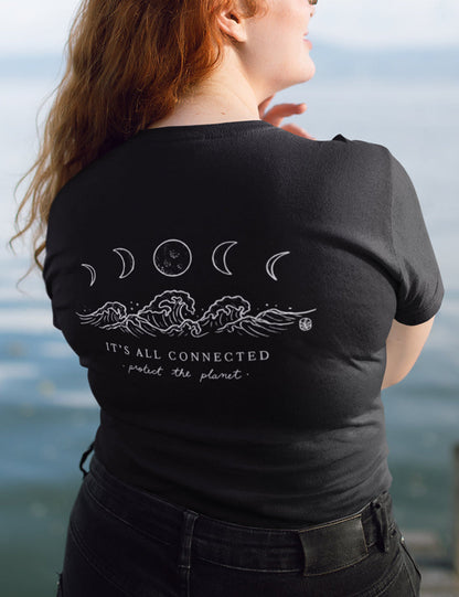 Camiseta básica Todo está conectado