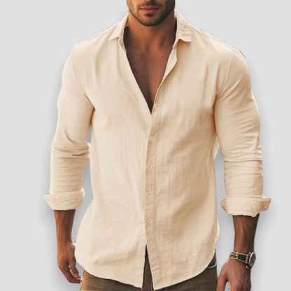 Jonathan™ Camisa de manga larga ligera – Comodidad esencial para el día a día