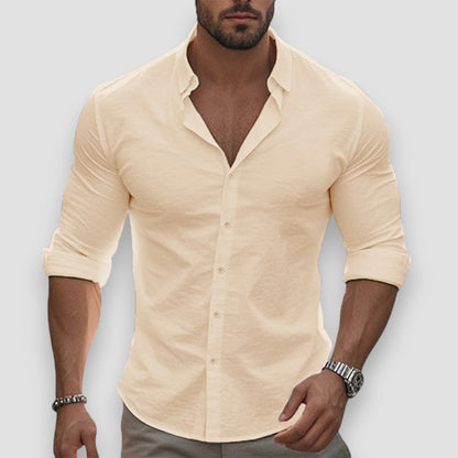 Jonathan™ Camisa de manga larga ligera – Comodidad esencial para el día a día