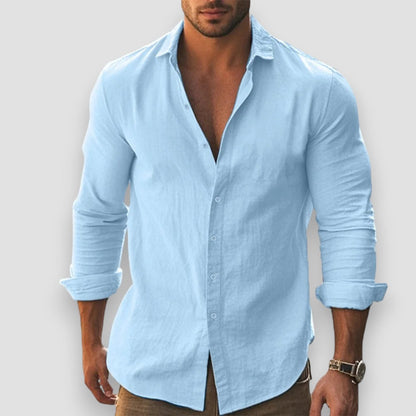 Jonathan™ Camisa de manga larga ligera – Comodidad esencial para el día a día