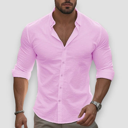 Jonathan™ Camisa de manga larga ligera – Comodidad esencial para el día a día