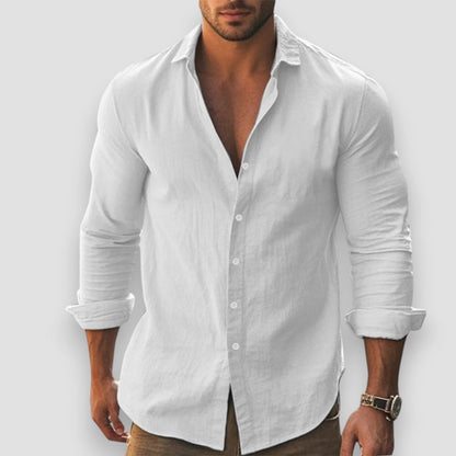Jonathan™ Camisa de manga larga ligera – Comodidad esencial para el día a día