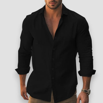 Jonathan™ Camisa de manga larga ligera – Comodidad esencial para el día a día