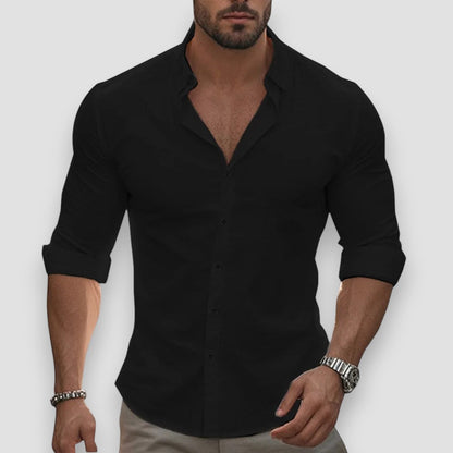 Jonathan™ Camisa de manga larga ligera – Comodidad esencial para el día a día