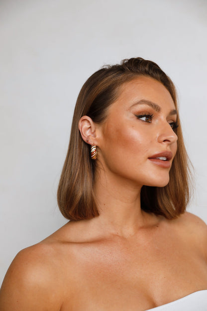 Pendientes Sueños Regaliz Bañados En Oro 18K