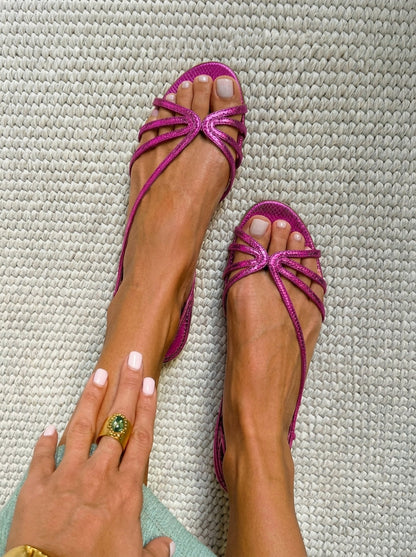 Sandalias doradas Velora