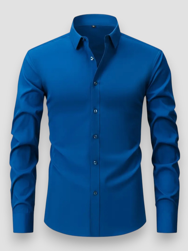 Lucas™ Camisa de manga larga de corte entallado a medida