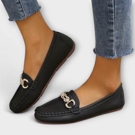 Damen-Leder-Mokassins – Elegant und bequem