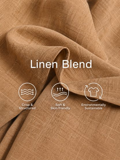 Vestido midi asimétrico drapeado minimalista