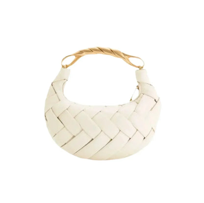Aurea - bolso nido de pájaro con piel auténtica