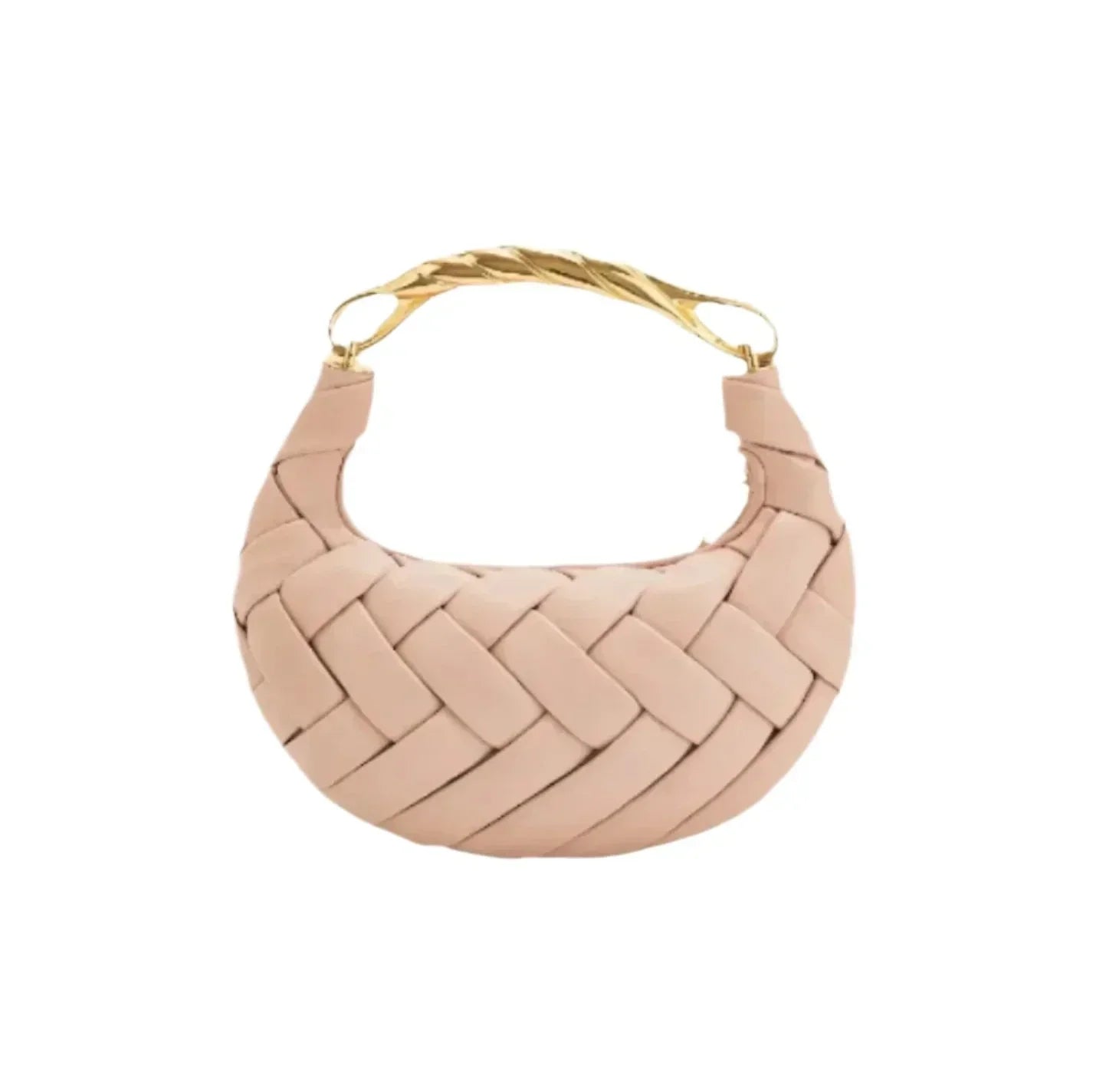 Aurea - bolso nido de pájaro con piel auténtica