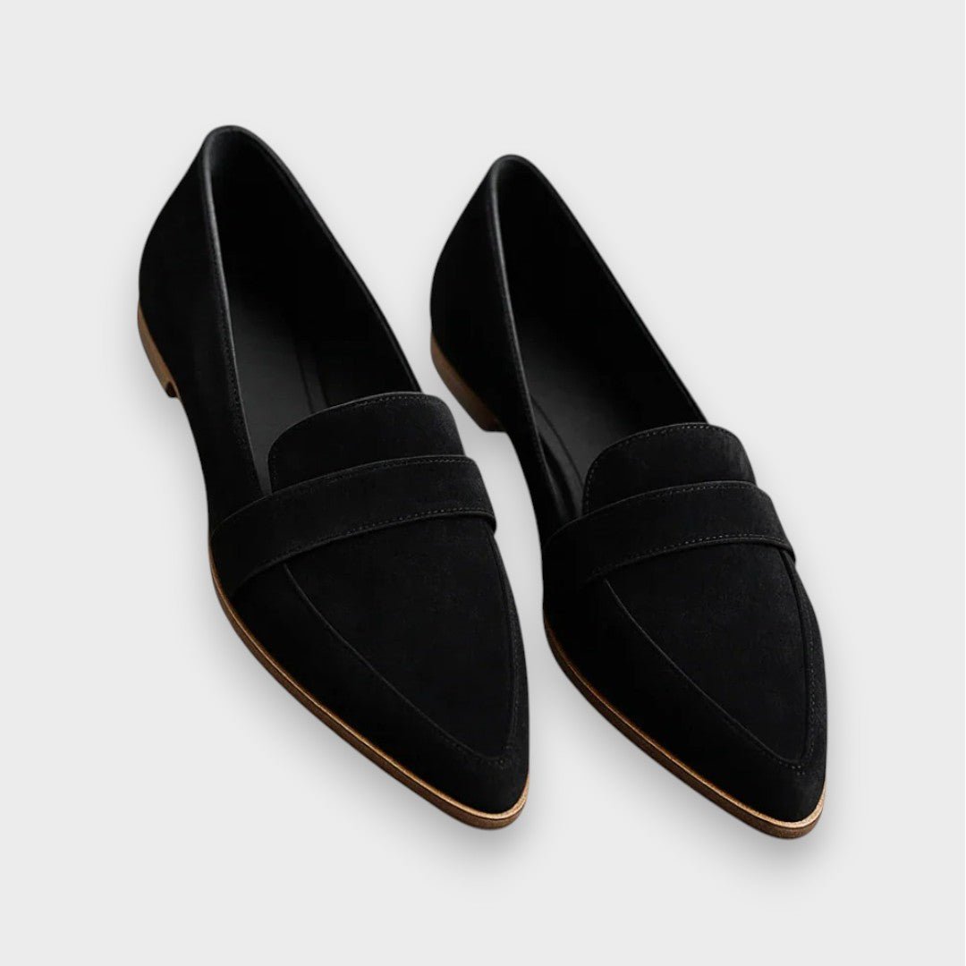 Gema | Mocasín gris de ante