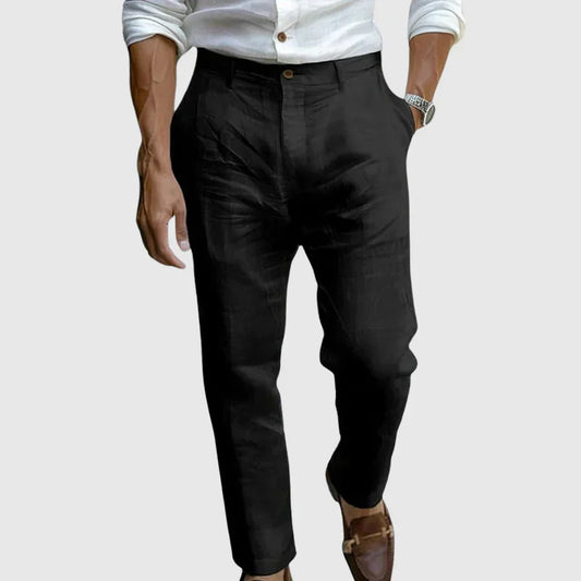 Lucca™ | Pantalone in lino premium dal taglio moderno