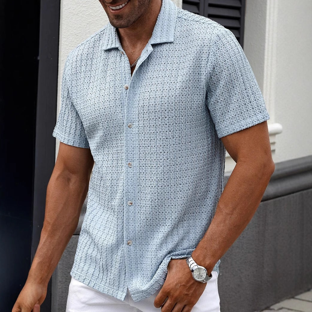 Mateo™ Camisa de botones - Estilo diario, nítido y versátil