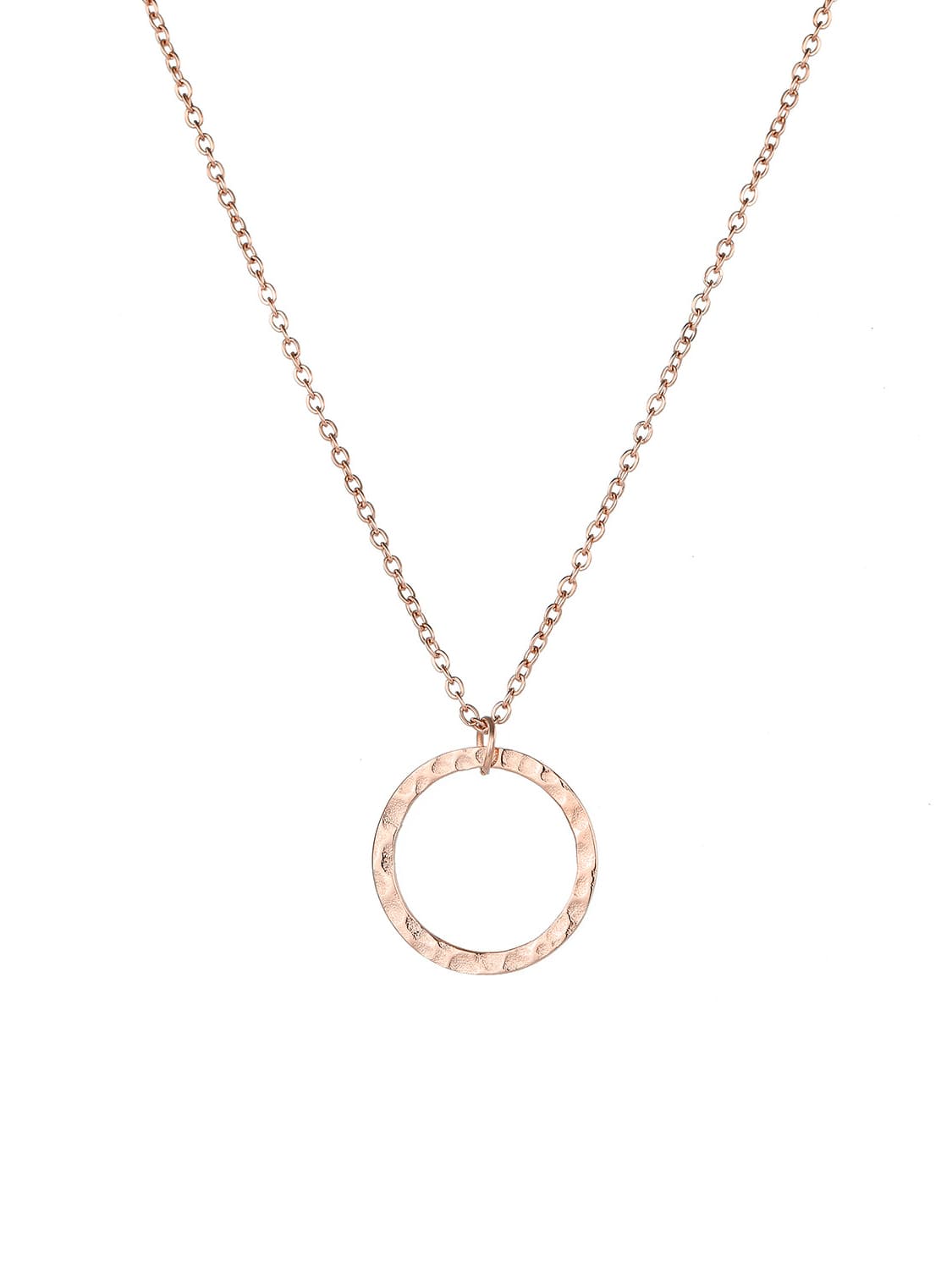 Collar de círculo abierto orgánico LUXE