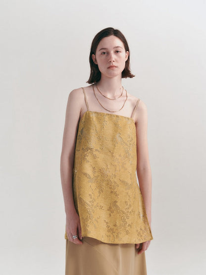 Top camisola bordado ahuecado