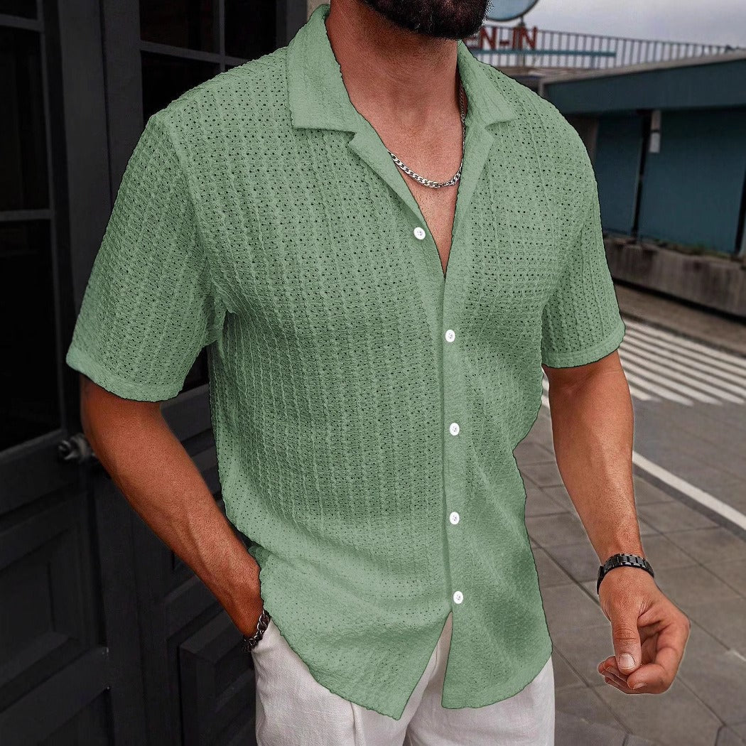 Mateo™ Camisa de botones - Estilo diario, nítido y versátil