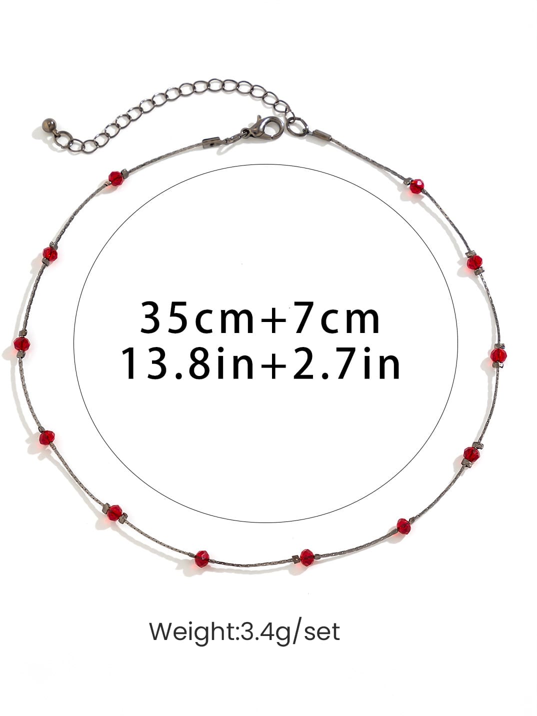 Collar minimalista gótico