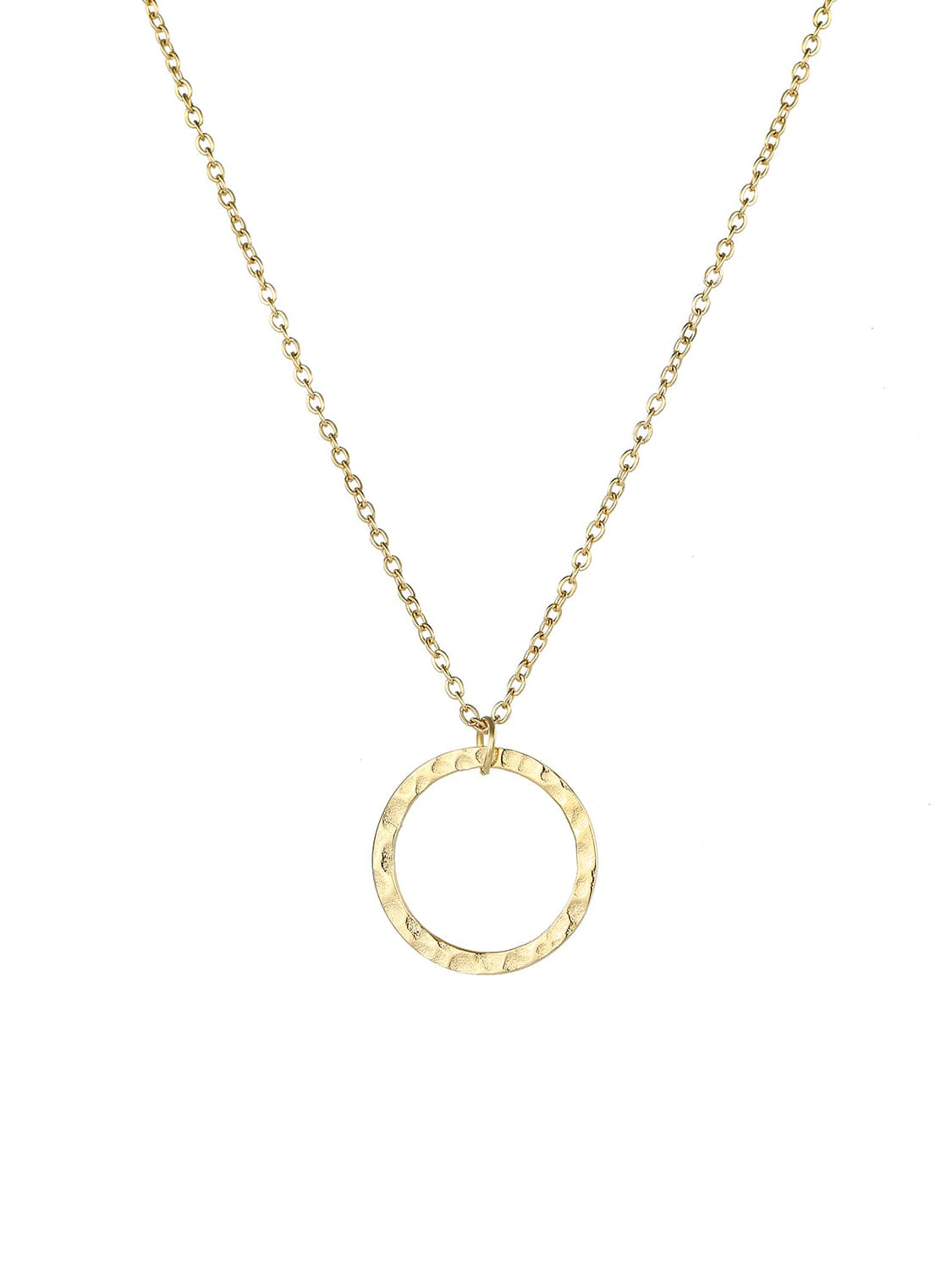 Collar de círculo abierto orgánico LUXE
