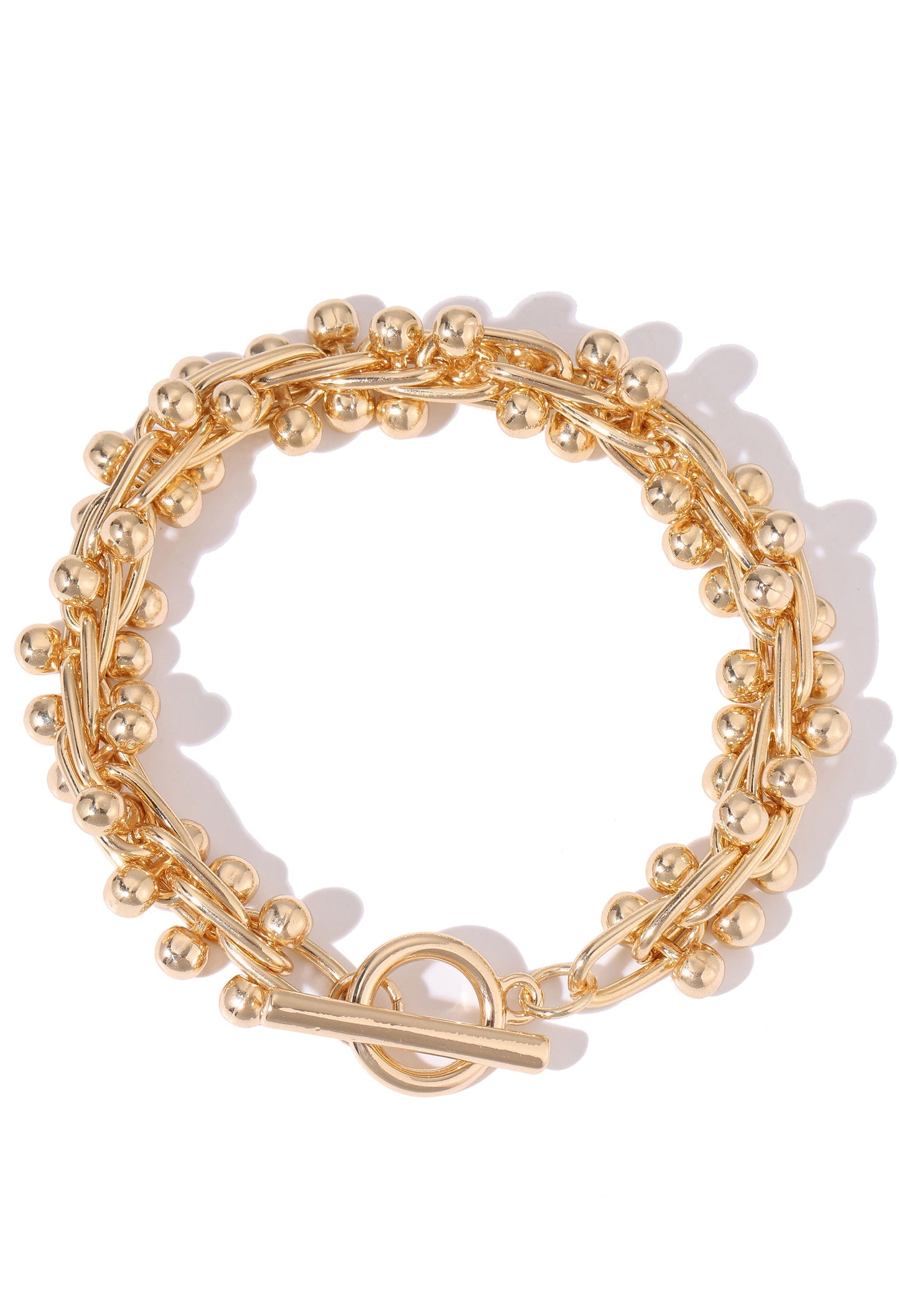Soléa - pulsera elegante y dorada