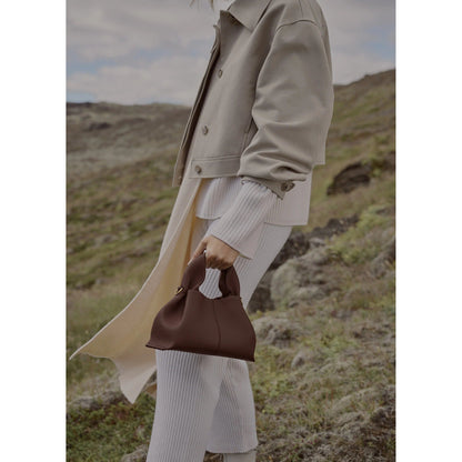 Sienne - bolso de cuero con forma de nube