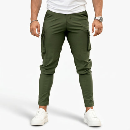 Franco Pantalones Cargo - Verde
