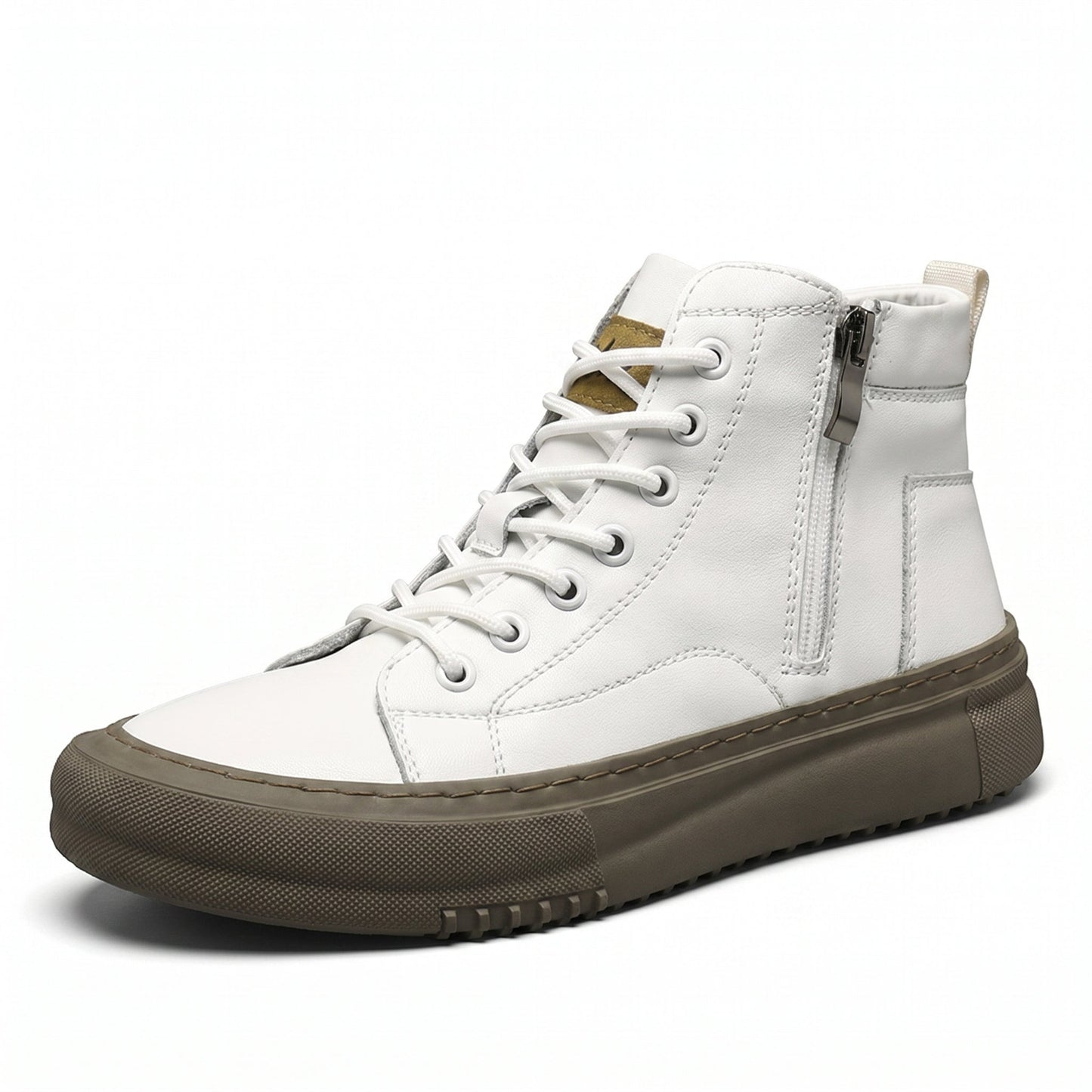 Miguel | Zapatillas altas de cuero sintético