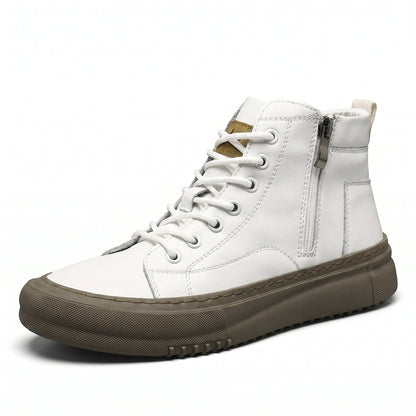 Miguel | Zapatillas altas de cuero sintético