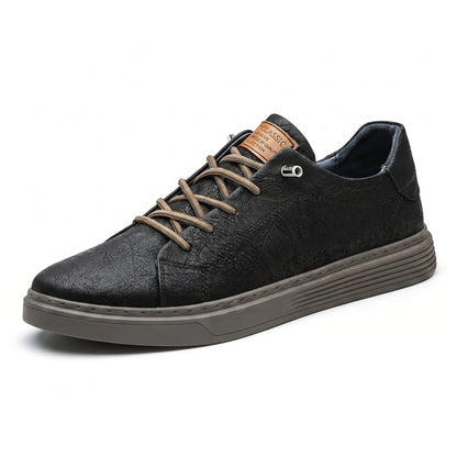 Zapatillas Oxford de cuero