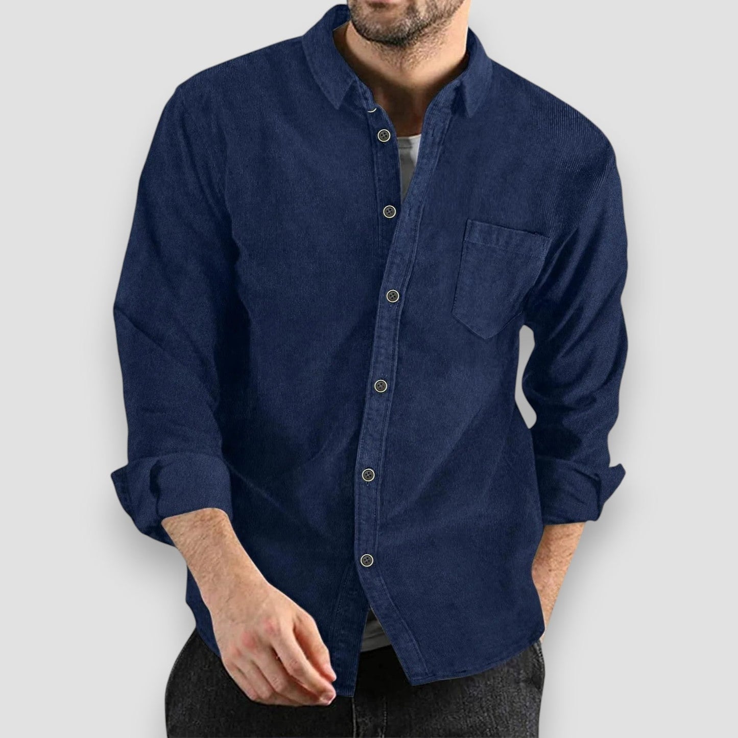 Roberto™ Camiseta Manchester – Esencial Diario Clásico