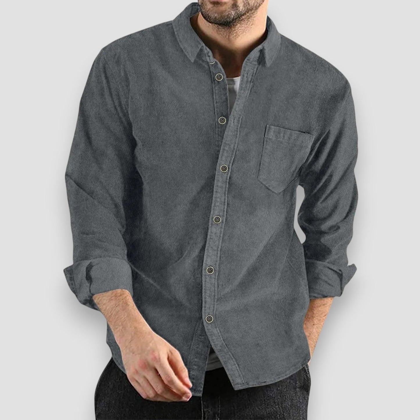 Roberto™ Camiseta Manchester – Esencial Diario Clásico