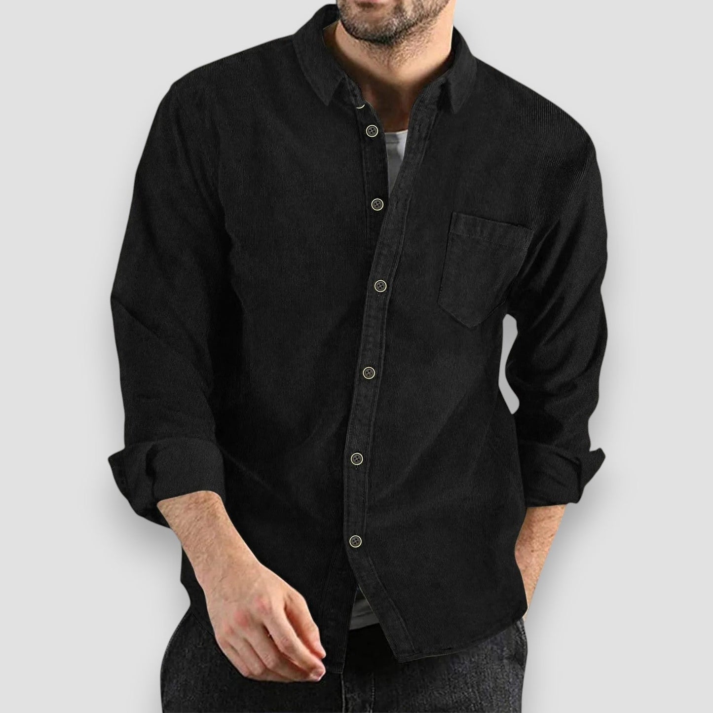 Roberto™ Camiseta Manchester – Esencial Diario Clásico