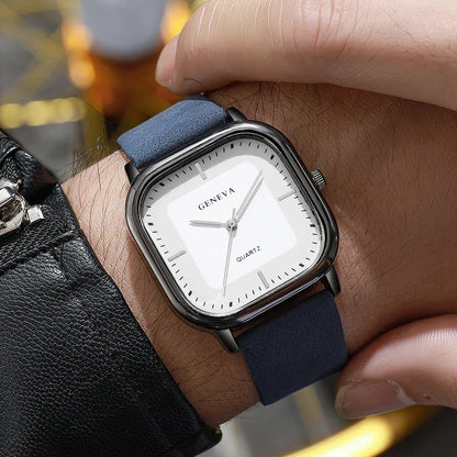 Geneva – Reloj de Esfera Cuadrada